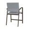 Lesro Newport Wide Hip Chair Metal Frame, Bronze, RS Fog Upholstery NP1261 - alternate 2